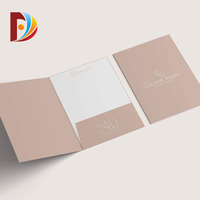 Porte-documents en papier kraft de Manille écologique, personnalisation personnalisée, format A4, logo personnalisé, porte-documents carré, école, deux poches
