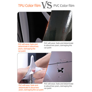 Film de protection d'emballage de voiture PPF à changement de couleur TPU série peinture originale avec changement de couleur élégant Autocollants de voiture de qualité supérieure - Product Image 5