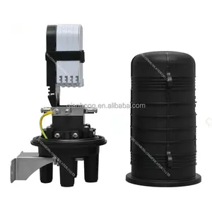 12/24/48 Cores FTTH IP68 Waterproof Outdoor Aerial Dome Fiber Optic Box Heat-shrinkable Sealing Joint Box Splice Closure