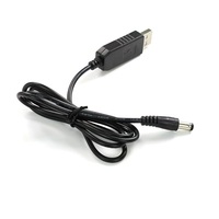 Entrée 5v à 12v 2a routeur banque d'alimentation alimentation charge USB 12V 2A routeur câble