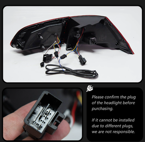 AURON LED Rear <b>Tail</b> Lamp VW Golf 7 Clear Lens New Retrofit 6000K 6000 Lumens <b>Plug</b> & Play 2012-2020 - Product Image 4