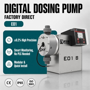 Pompe doseuse numérique BLDC 90L/H 10Bar PVC IP65 RS485 Modbus 4-20mA pour électrolyseur vert, chaudière OEM - Product Image 4