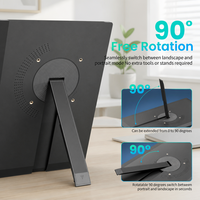 Monitor Portátil Inalámbrico de 15.6 Pulgadas, Pantalla IPS FHD 1080P, Batería de 4000mAh, Soporte VESA Integrado, HDIM/USB-C, Ultrafino, Pantalla Extendida