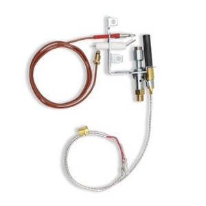 Ensemble de brûleur à gaz avec allumeur R-3624, thermocouple et calandre thermique pour installation encastrée - Product Image 3