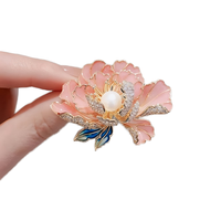 Luxe diamant rétro papillon broche broches strass femmes mariage enfants en alliage de Zinc diamant cristal plaqué métal broche