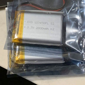 כוח <span class=keywords><strong>Li</strong></span> יון ליתיום פולימר סוללה <span class=keywords><strong>3.7v</strong></span> 2000mah lipo סוללה 103450 batterie עם 3p מחבר - Product Image 5