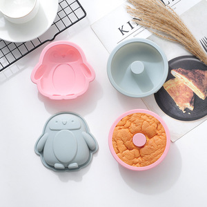 แม่พิมพ์<span class=keywords><strong>เค้ก</strong></span>ซิลิโคนลายการ์ตูน4นิ้วถาดอบขนมแบบ DIY น่ารักสำหรับอุปกรณ์ทำช็อคโกแลตของหวานสำหรับวัน<span class=keywords><strong>เกิด</strong></span>และคริสต์มาส - Product Image 2