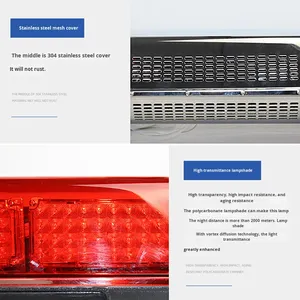 Luce di Segnalazione a LED per Tetto, per Ambulanze, Veicoli di Soccorso, Veicoli da Lavoro, Carri Attrezzi, Gestione Urbana, Camion dei Pompieri, Lampeggiante a Lunga Durata - Product Image 3