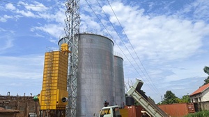 High-Performance Steel Grain <b>Bins</b> Galvanized Layer For Farm - Product Image 5