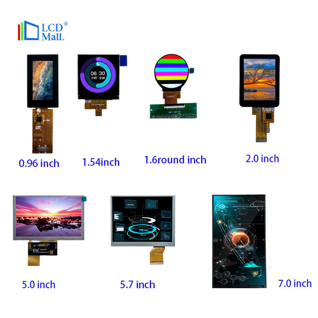 Custom TFT LCD Module 1.77 2.2 2.4 2.8 3.2 3.5 4.3 4.8 5.0 SPI MIPI MCU RGB 12 24 37 40 50 PIN LCM Touch Screen Display Panel