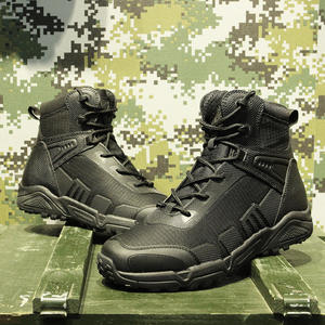 आउटडोर पुरुषों साबर जूते रेगिस्तान गर्म निविड़ अंधकार तकिये जंगल प्रशिक्षण जूते रबर चढ़ाई जाल सामरिक जूते - Product Image 3