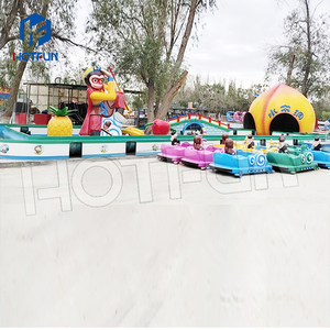 Équipement de parc d'attractions pour enfants, parc aquatique, parc à thème de carnaval, mini-montagnes russes, montagne russe Huaguo, dérive, acier certifié CE - Product Image 1