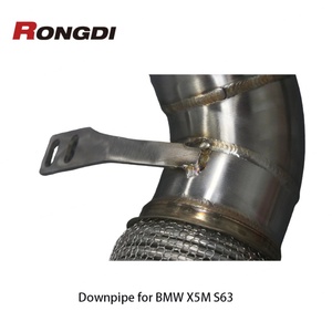 ท่อไอเสียสแตนเลสสำหรับ BMW X5/X5M 4.4T ปี 2022 พร้อมแคทดาวน์ไปป์และแผ่นกันความร้อน 200Cell - Product Image 6