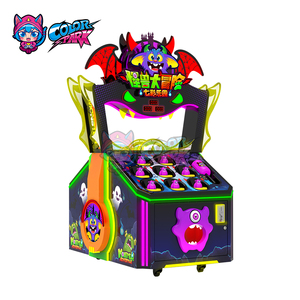 เครื่องเล่นเกมหยอดเหรียญในร่ม สีสันสดใส ราคาถูก สำหรับเด็ก เกมตีมอนสเตอร์กบ - Product Image 1