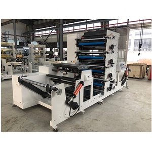 Máquina de Impresión Flexográfica Automática de 4 Colores para Etiquetas Adhesivas con Estructura de Apilamiento, Nueva - Product Image 2