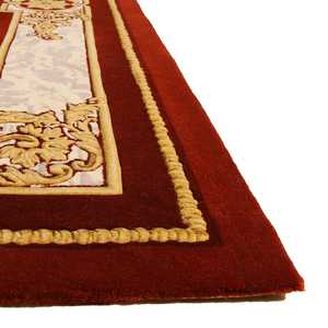 Tapis écologique en laine et viscose touffeté à la main Tapis moderne de luxe pour la décoration du salon - Product Image 2