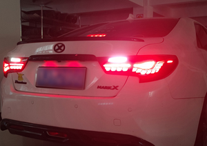 AKD Car per Reiz Mark <span class=keywords><strong>X</strong></span> 2010-2017 ora le luci posteriori a LED aggiornano il Design GTS del segnale di direzione dinamico evidenziano il freno e la retromarcia posteriore - Product Image 4