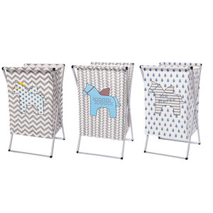 X Laundry Hampers waterproof cartoon folding storage bucket Child baby toy storage basket collapsible laundry basket