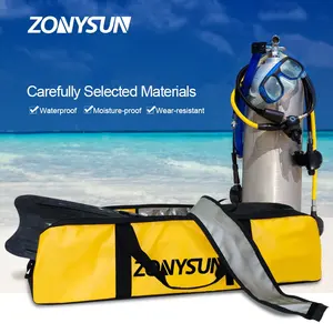 निविड़ अंधकार पट्टिका बैग Freediving सूखी बैग सर्फ़बोर्ड गोता फिन बैग लंबी पंख बैग