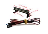 28 barres lumineuses LED super lumineuses en aluminium pour modèles RC, parfaitement adaptées pour Rustler Bandit E-Revo Nitro Rustler Jato Radio Hobby Toy