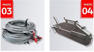 0.8t 1.6 3.2 T 5.4 tấn <span class=keywords><strong>tirfor</strong></span> Cáp puller Máy Dây kéo Palăng tay xử lý thiết bị nâng cần cẩu công cụ - Product Image 4