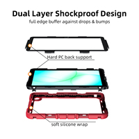 Étui robuste antichoc avec support et porte-crayon pour tablette Samsung Galaxy Tab A9 Plus A11 Plus (vente en gros)