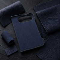Étui de téléphone en cuir véritable pour iPhone Duo avec support rotatif à 360° et béquille magnétique N52 – Fabricant OEM/ODM