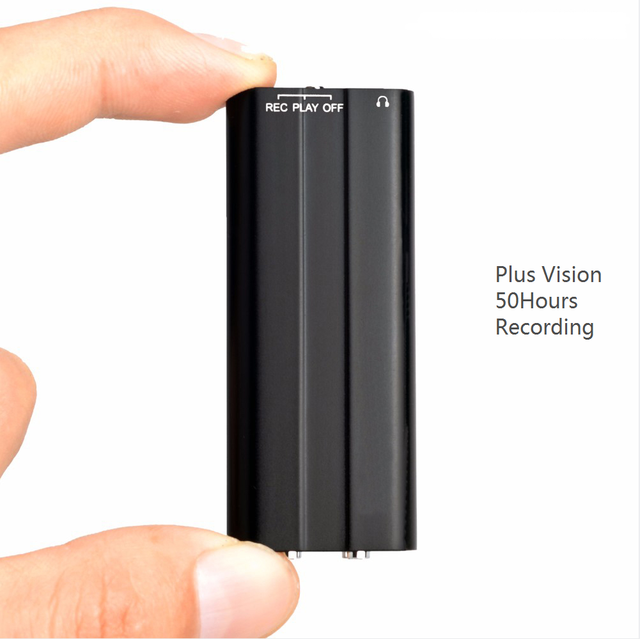 Portable 32GB/16GB/8GB Digital Voice Recorder Records in MP3 / WAV Formats High Quality Audio Store Device Digital Voice Recorde