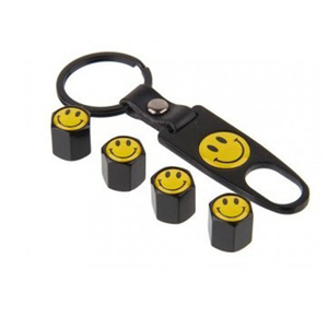 Tyre Valve <strong>Dust</strong> <strong>Caps</strong> Air Tire Valve <strong>Caps</strong> and Keychains With Various Logo Available - Product Image 1