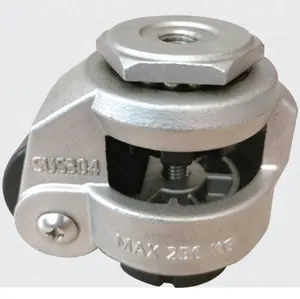Qingdao Zhurui High Quality Stainless Steel SS 304 Leveling Castor Height Adjustable Leveling Caster 60S 60F