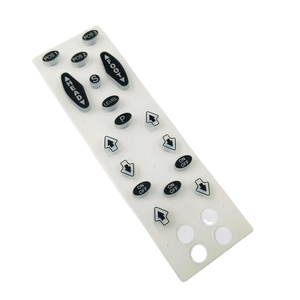 Thiết kế tùy chỉnh bàn phím bền bàn phím cao su <span class=keywords><strong>Silicone</strong></span> với viên Carbon dẫn điện cho thiết bị y tế thiết bị gia dụng - Product Image 1