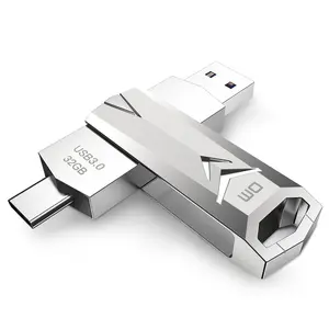 جودة عالية نوع C 3.0 وتغ محرك فلاش USB مع شعار مخصص للهاتف كمبيوتر PD098