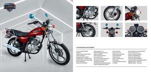 Moto GN125 GN150 à deux roues, vente directe d'usine, moto 150cc - Product Image 6