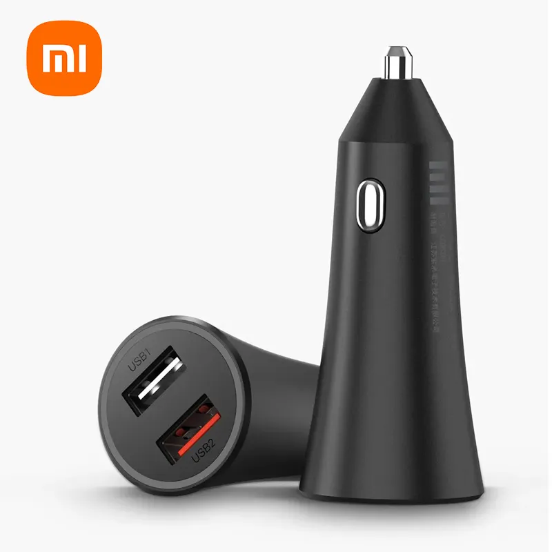 Xiaomi Mi Max 37w Car Charger Dual Usb Quick Charge 5v/3a 9v/3a 12v/2.25a Fast Charge For Xiaomi 9/redmi K20 Pro Smart Phone