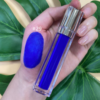 Rouge à lèvres liquide mat, personnalisé de haute qualité, rouge, Waterproof, longue durée, Vegan, étiquette privée