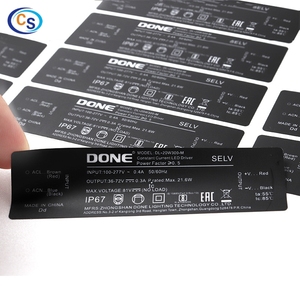 Tùy chỉnh in bền không thấm nước dán nhãn ba chiều cho thiết bị điện tử & bao bì dầu bằng chứng - Product Image 2