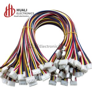 Câble de connecteur aéronautique GX12 usiné et soudé, converti en câble terminal XH2.54 ; Connecteurs à 2 broches, 5/8 broches, en cuivre pur - Product Image 3