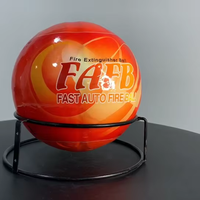 Boule extincteur ergonomique légère et facile à saisir pour une opération de lancer manuel d'urgence instantanée