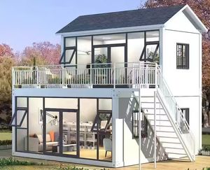 Üretim özel modüler prefabrik katlanabilir evler 20ft ofis katlanır modüler küçük küçük konteyner ev - Product Image 5