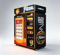 Distributeur automatique de pizzas intelligent, robot de fabrication de pizzas automatique, distributeur automatique de pizzas pour l'extérieur