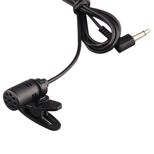 Microfono Lavalier Mini Broadcast con Cavo da 3,5mm, Portatile in Materiale ABS con Clip per Interviste e Giornalisti - Product Image 2