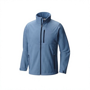 Stand-Collar Sports Quick-Dry Windproof Camping-Hiking Outdoor Light-Color's Men's New-arrival Softshell-Jackets Zipper-Pocket - Product Image 1