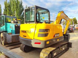 Excavatrice sur chenilles SHANTUI SE60 6 tonnes Moteur Weichai PLC Haute efficacité Machine de terrassement en stock Prêt à être expédié - Product Image 6
