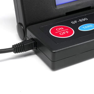 J & R 10kg 25kg 50kg 1g Plattform bank LCD Digital Express Paket Brief paket Wiegen Aufladen Handheld Versand Post waage - Product Image 2