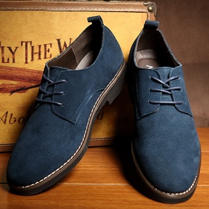 Nouvelles Bottes de Mode <span class=keywords><strong>Homme</strong></span> de Haute Qualité à Prix Abordable, Chaussures Derby Européennes à Lacets et Bout Pointu, Bottes Oxford Classiques Décontractées du Royaume-Uni, Grande Taille 48 - Product Image 4