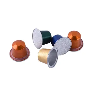 15ml Reusable Nespresso Coffee Capsules Disposable Nespresso Capsule Packaging Box Pods Empty Aluminum Foil Coffee Capsule