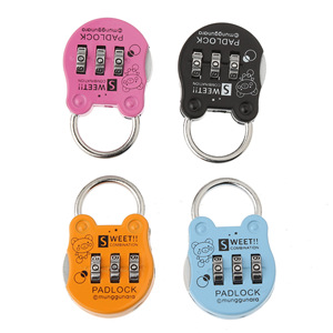 <b>Small</b> 3 Digit Combination <b>Lock</b> Zinc Alloy Resettable For Luggage Gym Locker Wardrobe Suitcase Mini Drawer Padlock - Product Image 4