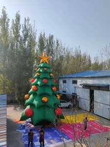 Kunden spezifische aufblasbare riesige Weihnachts lebkuchen manOutdoor-Werbung aufblasbare Puppe - Product Image 4