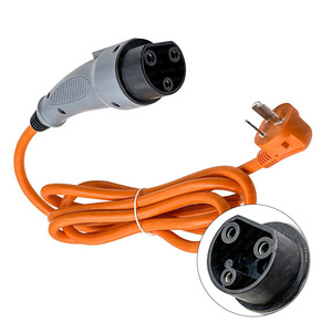Custom National Standard 3 Pin <b>Power</b> <b>Cable</b> 4 Sqmm 16A PVC Insulated Copper Wire Automotive Charging Use - Product Image 1