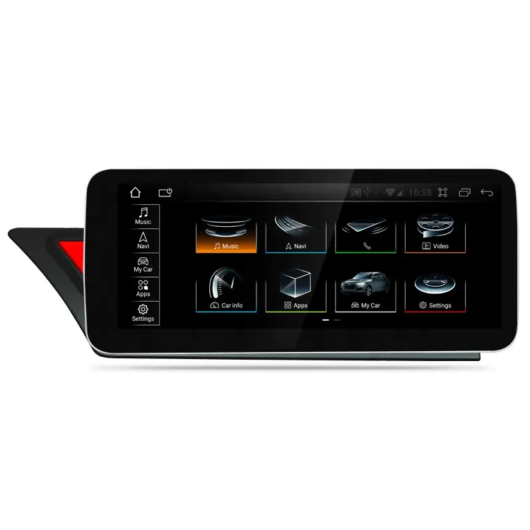 Сенсорный радионавигатор 12,3 дюйма, Android 10, навигатор MMI 2G, экран головного устройства для Audi A4 B8 A5 B7 B9 2007 2008 2010 2011 2016